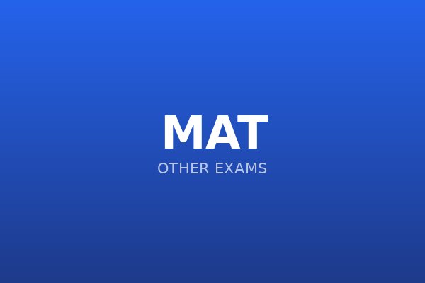 MAT Data Analysis Practice Test